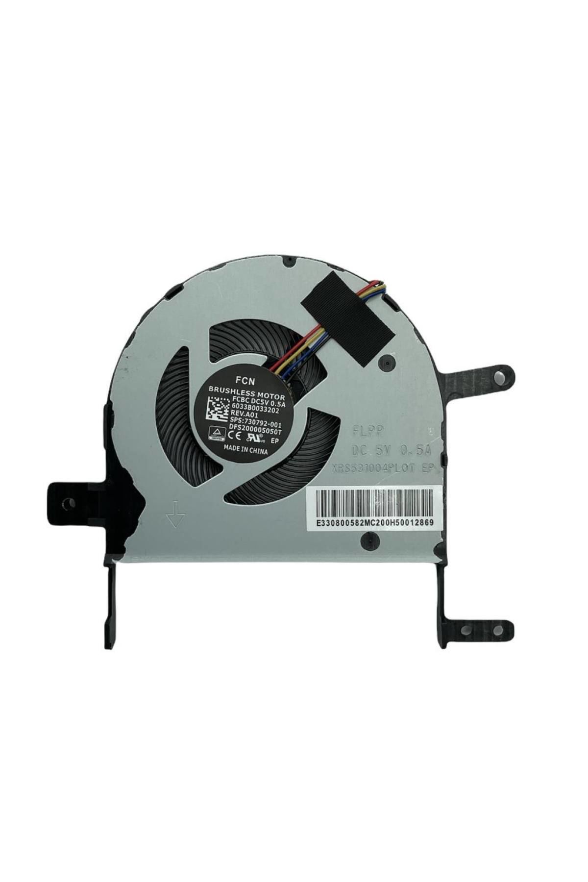 Asus ile Uyumlu VivoBook A13NB0FM0P01211, DFS531005PL0T FJPP Cpu Fan, İşlemci Fanı