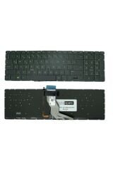 Hp ile Uyumlu 15S-EQ1037NT (27S13EA), 15S-EQ1038NT (2D8G4EA) Işıklı Klavye YEŞİL TR