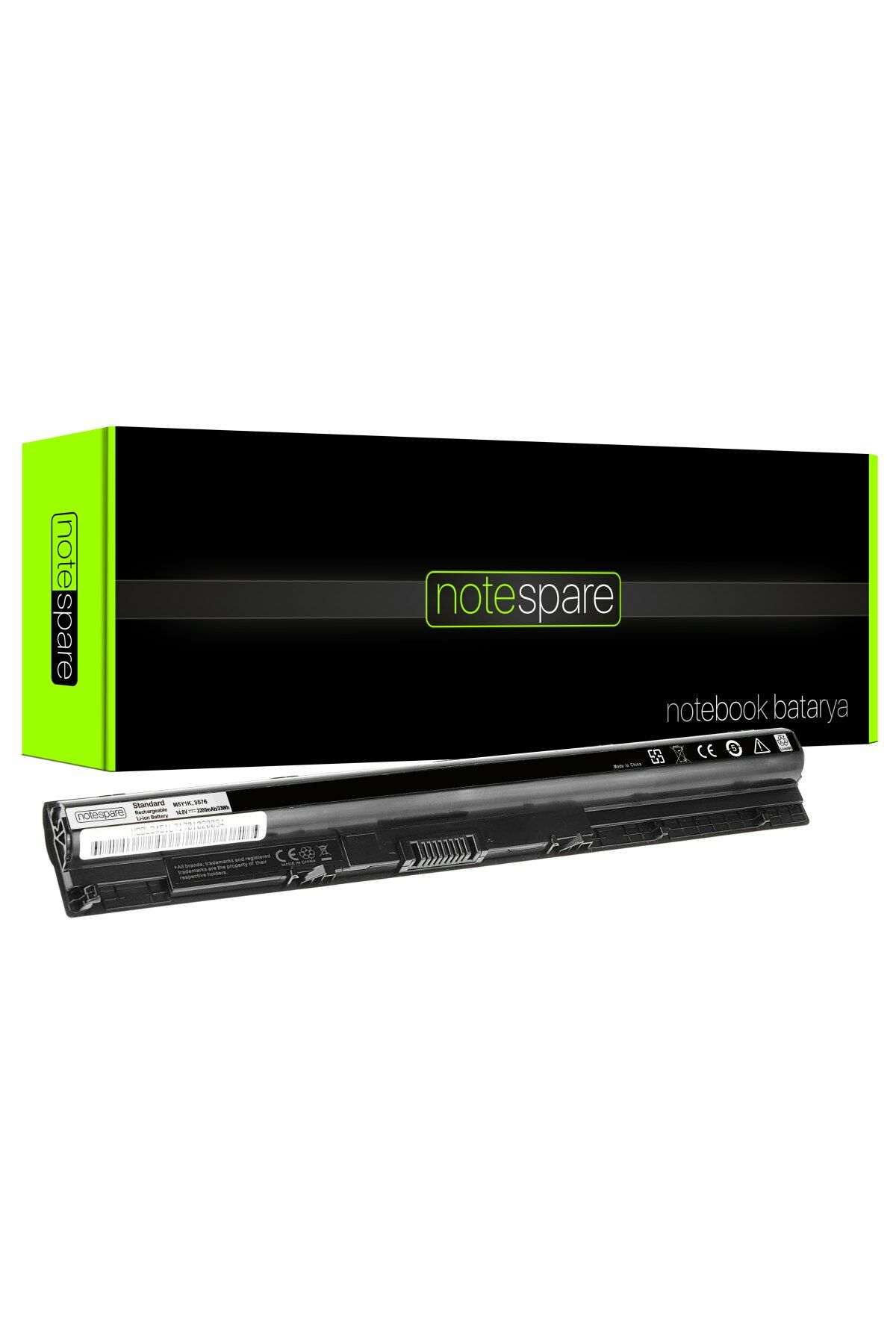 Dell ile Uyumlu P28E, P28E001, P28E002, P28E003, P28E004 Notebook Batarya Pil