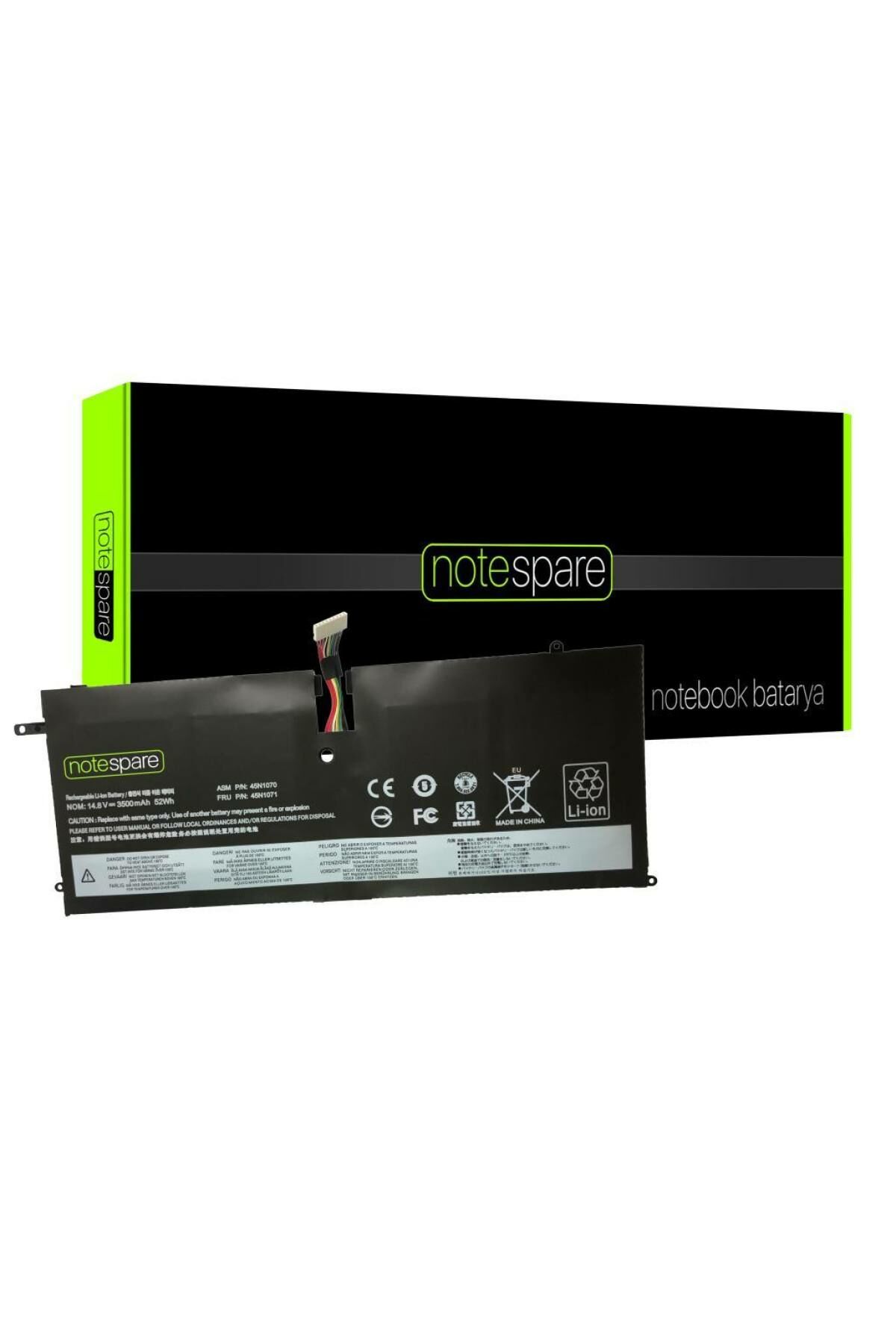 Lenovo ile Uyumlu ThinkPad 45N1070, 45N1071 Notebook Batarya Pil