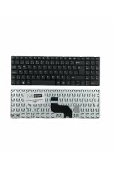 Grundig ile Uyumlu 0KN0-XV6TU01, 0KN0-XV6US11 Klavye Siyah Çerçeveli TR