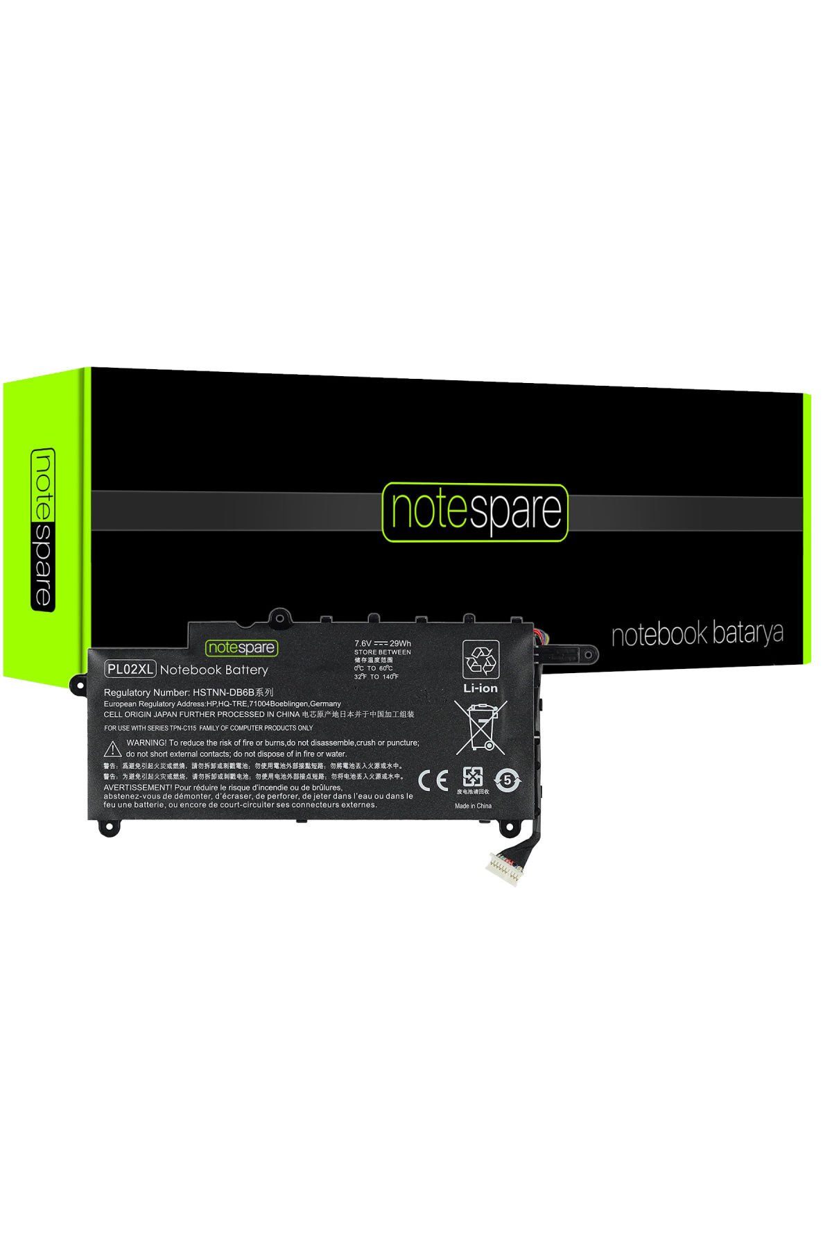 Hp ile Uyumlu HSTNN-LB6B, HSTNN-DB6B, HSTNN-DB6O Notebook Batarya Pil