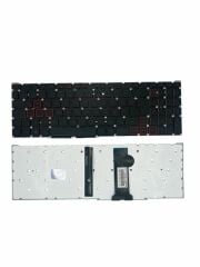 Acer ile Uyumlu Nitro 5 AN515-54 NH.Q5AEY.004 Işıklı Klavye Siyah TR ( Kırmızı Aydınlatma Versiyon )