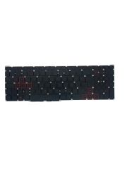 Acer ile Uyumlu Nitro 5 AN515-55 NH.Q7JEY.002 Işıklı Klavye Siyah TR ( Kırmızı Aydınlatma Versiyon )