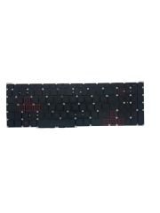 Acer ile Uyumlu Nitro 5 AN515-55 NH.Q7JEY.007 Işıklı Klavye Siyah TR ( Kırmızı Aydınlatma Versiyon )