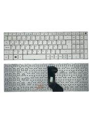 Acer ile Uyumlu Extensa EX251, EX2511G, EX2519 Notebook Klavye Beyaz TR