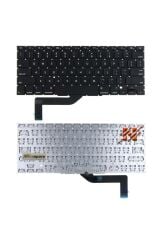 Macbook ile Uyumlu Pro 15'' A1398 ME294LL/A Notebook Klavye Siyah TR Küçük Enter Versiyon