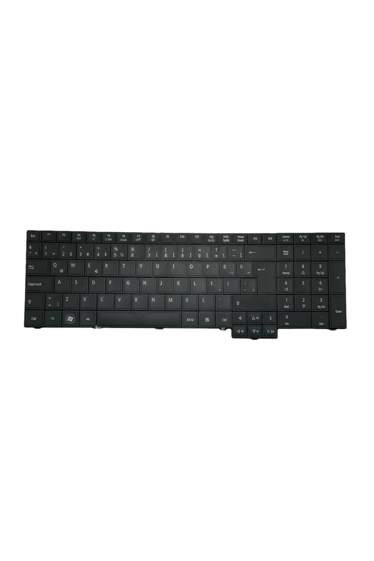 Acer ile Uyumlu KBI170A351, PK130JB1A00 Notebook Klavye Siyah TR