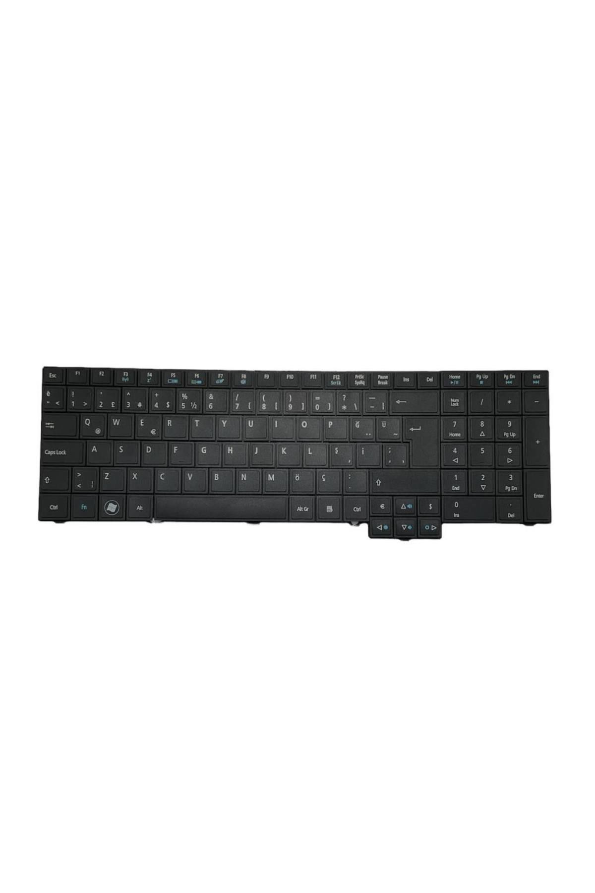Acer ile Uyumlu NSK-AZ0SC, NSK-AZ1PW, NSK-AZ1PW 0T Notebook Klavye Siyah TR