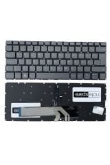 Lenovo ile Uyumlu Thinkbook 14-IIL 20SL003WTX Klavye Işıklı Füme TR Sağ Üst Tuş Versiyon 1