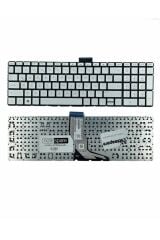 Hp ile Uyumlu 15-BS034NT (2CQ64EA), 15-BS035NT (2CT86EA) Klavye Gümüş Gri TR