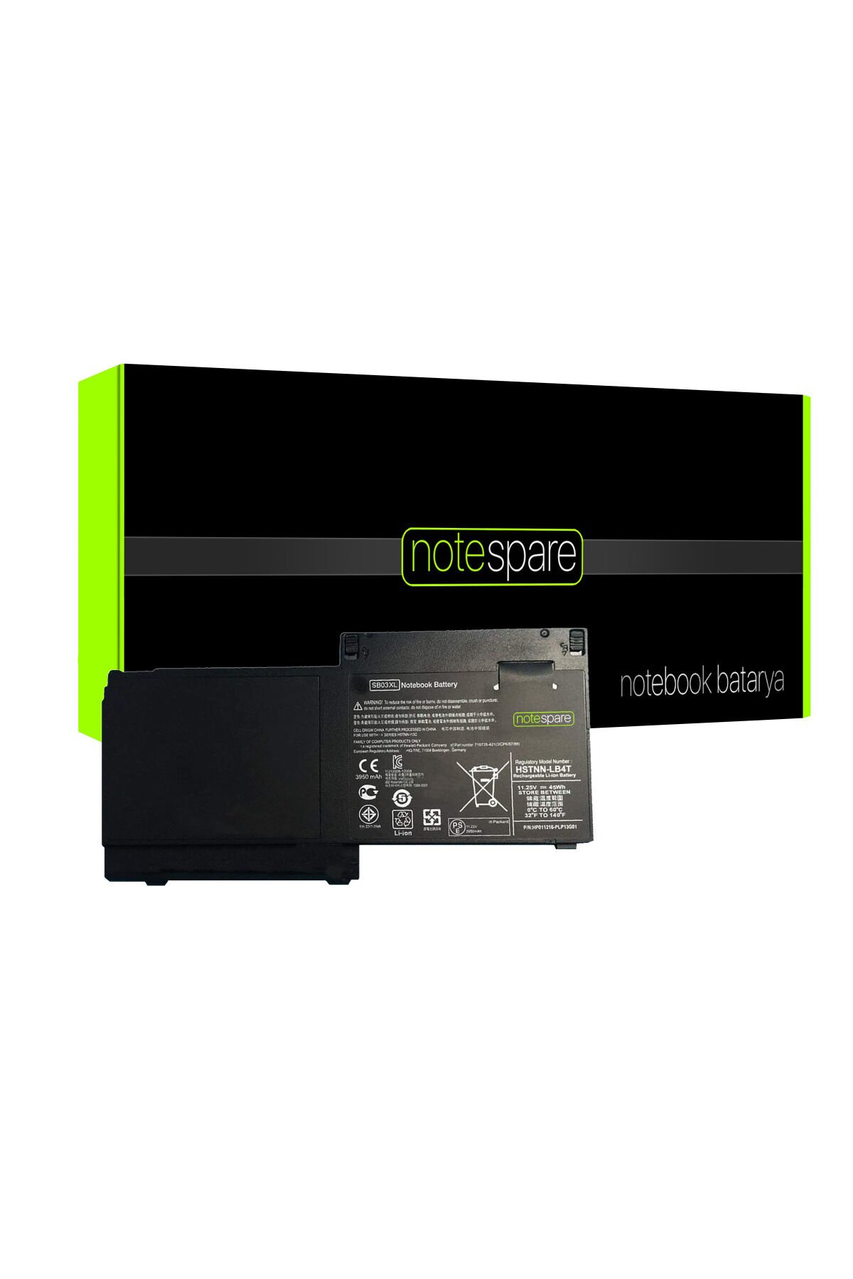 Hp ile Uyumlu HSTNN-I13C, HSTNN-IB4T, HSTNN-L13C, HSTNN-LB4T Notebook Batarya Pil