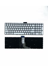 Hp ile Uyumlu 928438-141, 928439-141, 928440-141, 928506-141 Işıklı Klavye Gümüş Gri TR