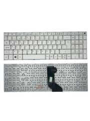 Acer ile Uyumlu Aspire ES1-524 NX.GGSEY.001, ES1-533 NX.GFTEY.003 Notebook Klavye Beyaz TR