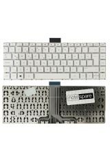 Hp ile Uyumlu Pavilion x360 13-s102nt (P4A53EA) Notebook Klavye Beyaz TR Büyük Enter Versiyon