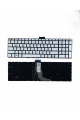 Hp ile Uyumlu 15-BS103NT (2PM29EA), 15-BS104NT (2PM30EA) Işıklı Klavye Gümüş Gri TR