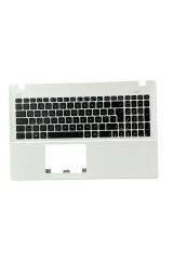 Asus ile Uyumlu 0KNB0-612TU00, 0KNB0-PE1US12, 0KNB-6111TU00 Üst Kasa Klavye Beyaz TR