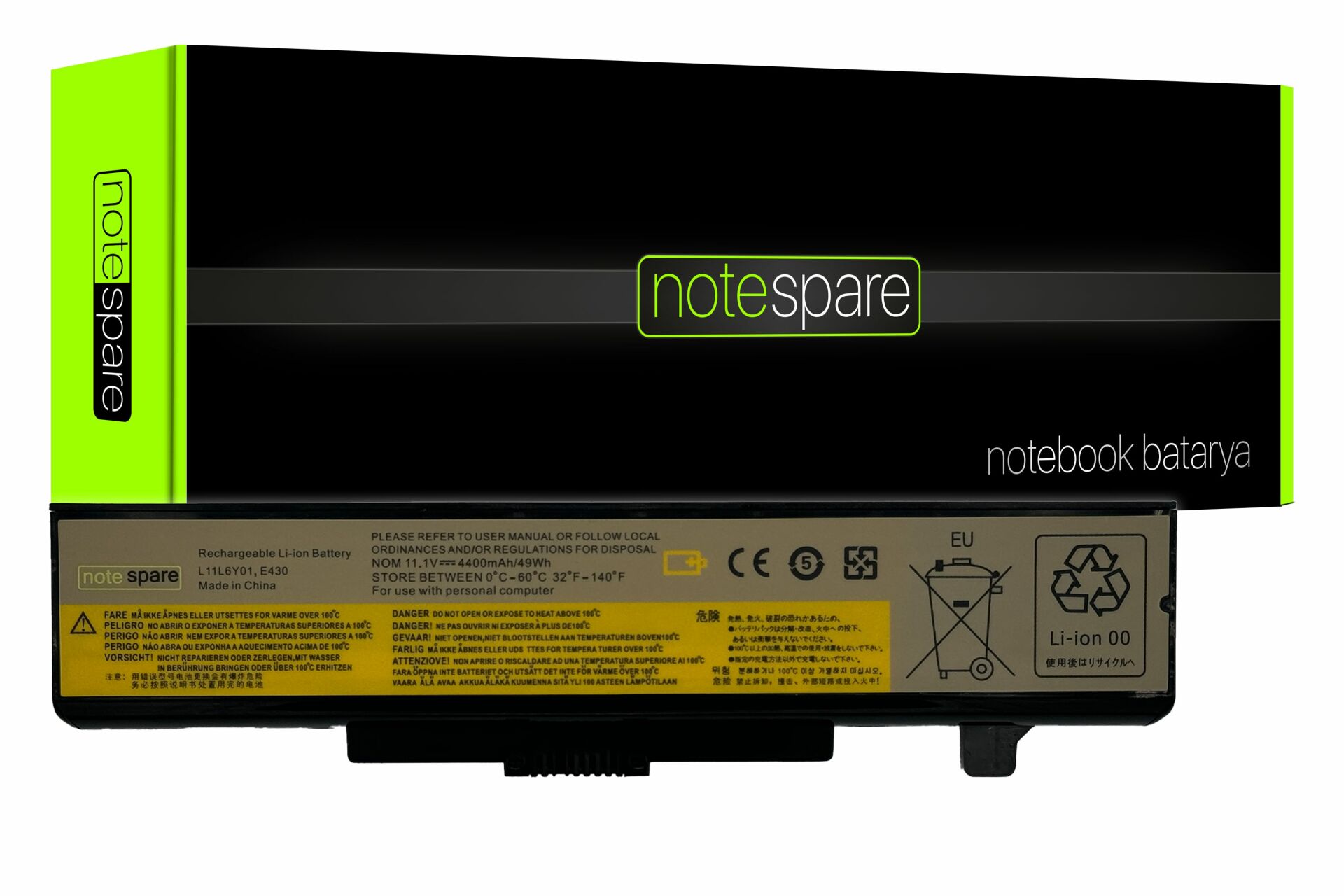 Lenovo ile Uyumlu Ideapad N580 59-352488, N580 59-352493 Notebook Batarya Pil