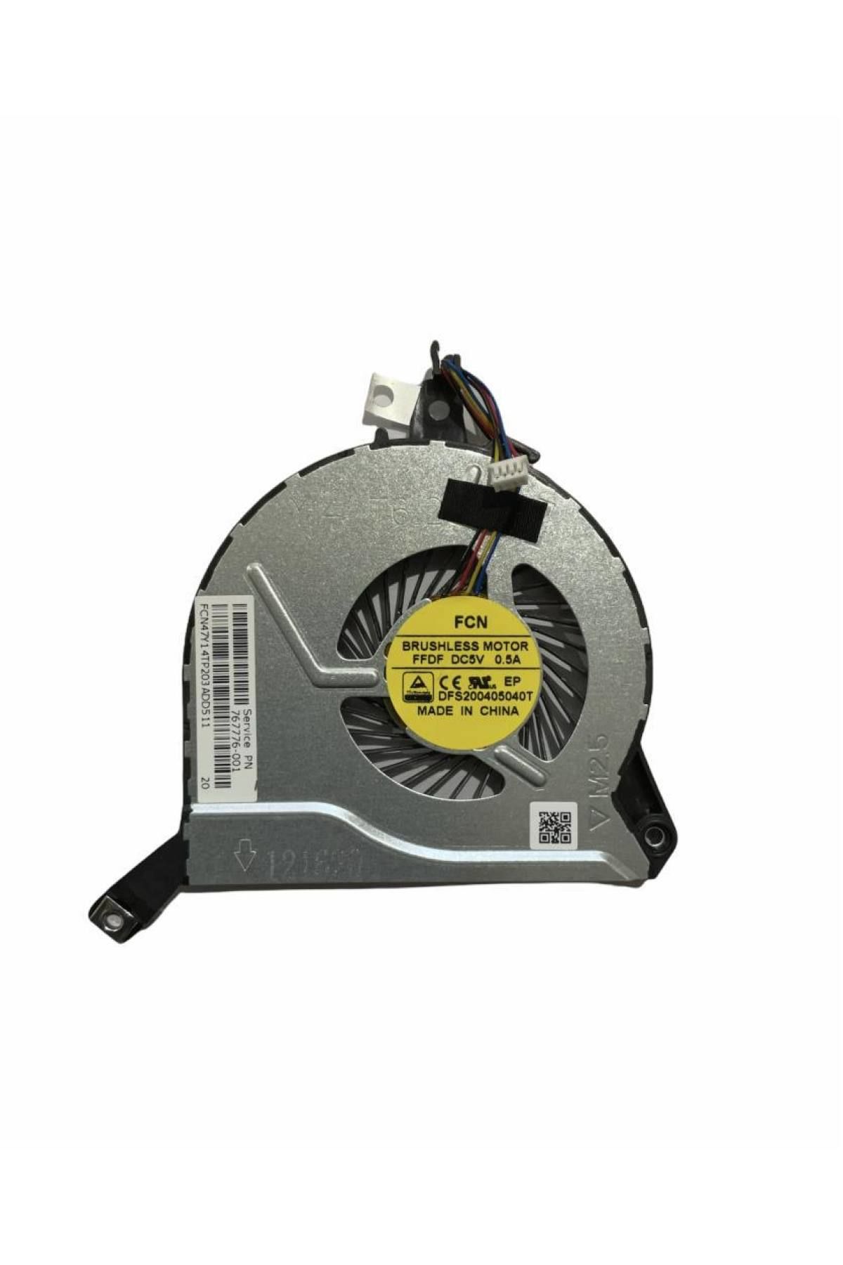Hp ile Uyumlu Pavilion 15-p025st (J8E71EA), 15-p030st (J2S69EA) Notebook CPU Fan, İşlemci Fanı