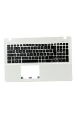 Asus ile Uyumlu F552C, F552CL, F552E, F552EA, F552EP, F552L, F552LA Üst Kasa Klavye Beyaz TR