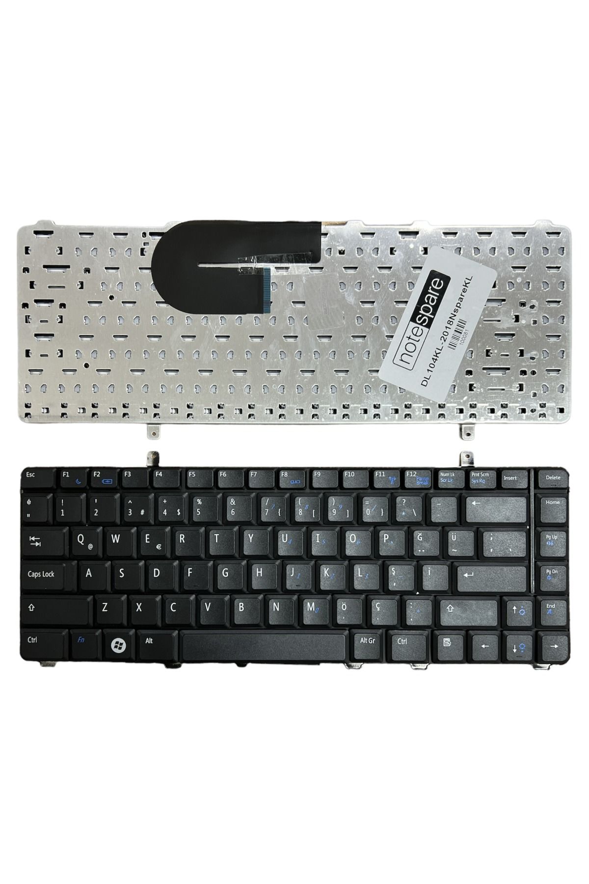 Dell ile Uyumlu V080925BK1, V080925BS1 Notebook Klavye Siyah TR