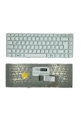 Sony ile Uyumlu Vaio VGN-NW21JF, VGN-NW21MF, VGN-NW21MF/W, VGN-NW21SF Notebook Klavye Beyaz TR