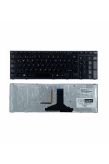 Toshiba ile Uyumlu Satellite P755-12K, P755-12L, P755-12M Notebook Klavye Işıklı Siyah TR