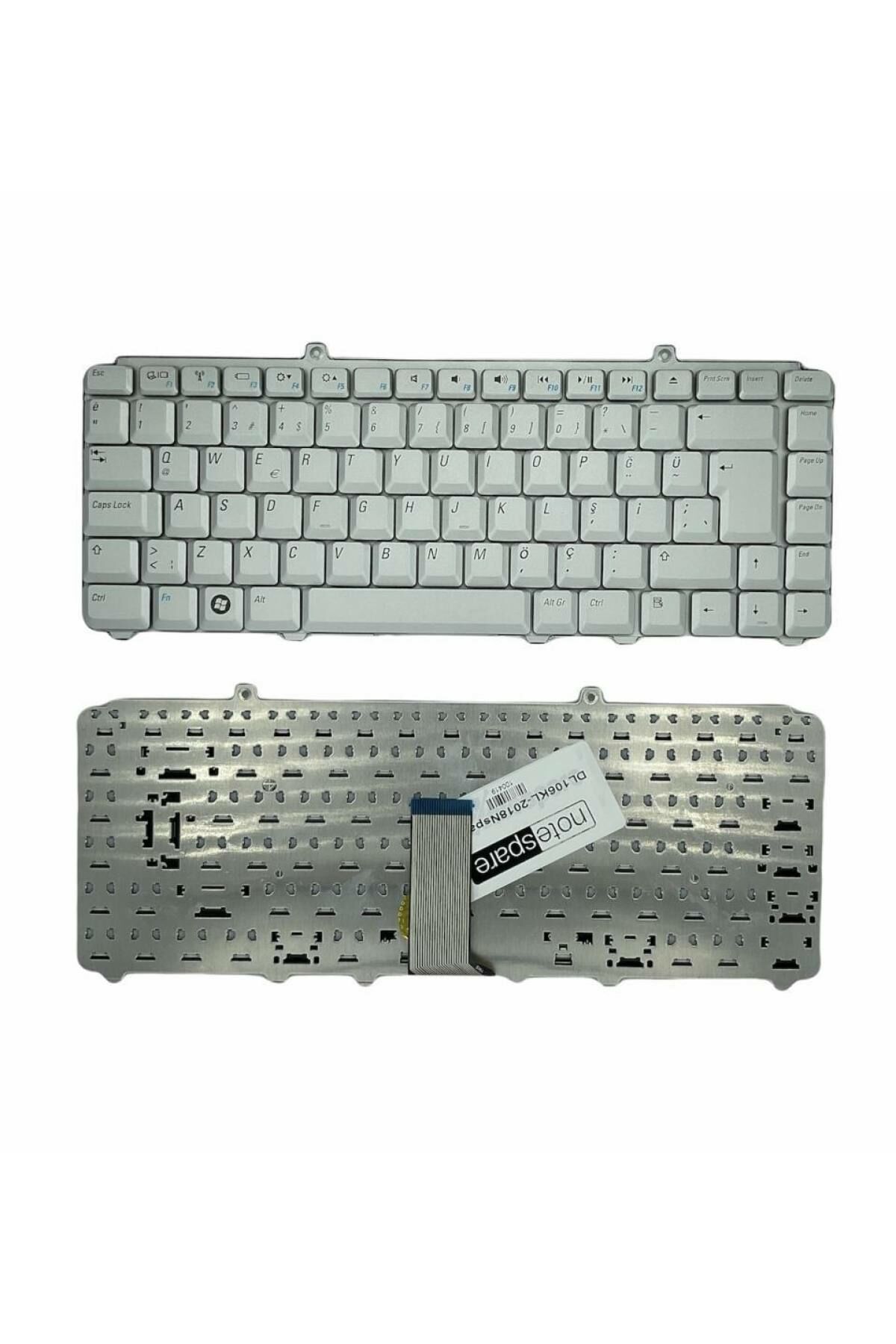 Dell ile Uyumlu V-0714BIAS1, V0714EPAS1, V-0714EPAS1 Notebook Klavye Gümüş Gri TR