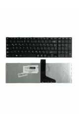 Toshiba ile Uyumlu Satellite L850-T02B, L855-01Y, L855-118 Klavye Çerçeveli Siyah TR