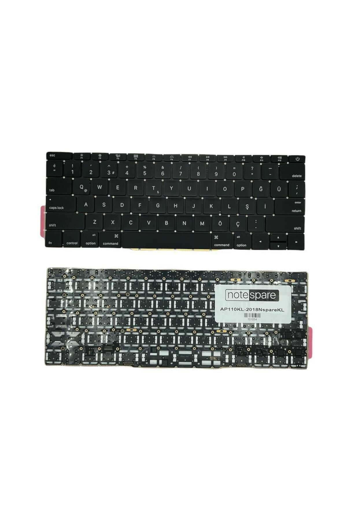 MacBook ile Uyumlu Pro MLL42LL Klavye Siyah TR