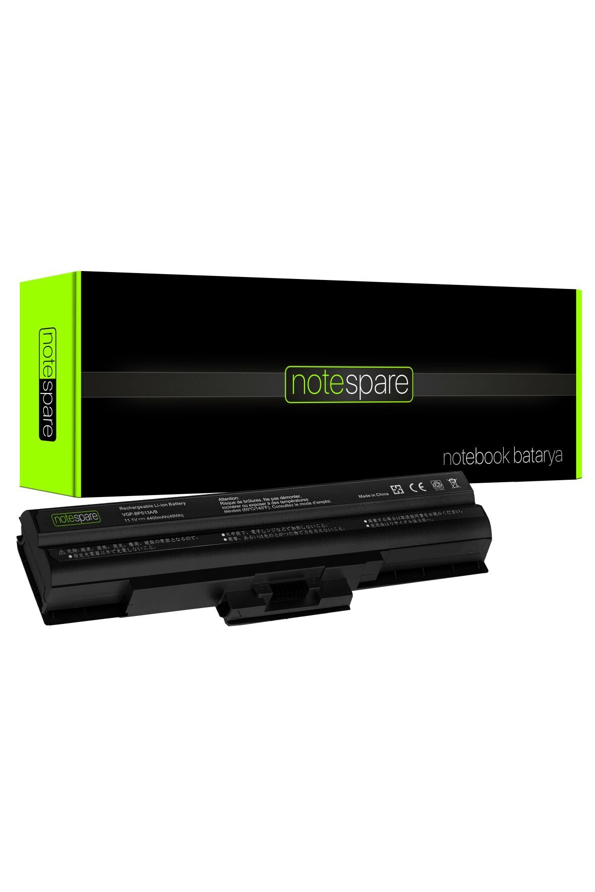 Sony ile Uyumlu Vaio VPCF11M1E, VPCF11M1R, VPCF11S1E, VPCF11S1R Notebook Batarya Pil