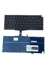MacBook ile Uyumlu Air 13'' GV211570DUNQ8DNWH Klavye Işıklı Siyah Büyük Enter Versiyon TR