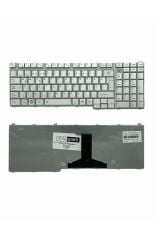 Toshiba ile Uyumlu Satellite P500-14N, P500-153, P500-16F, P500-16J Notebook Klavye Gümüş Gri TR