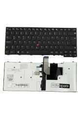 Lenovo ile Uyumlu Thinkpad 20ETS01B00, 20ETS05C00 Klavye Işıklı Siyah TR Versiyon 2