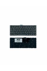 Lenovo ile Uyumlu IdeaPad 1-14ADA05 Type 82GW, 1-14ADA05 Type 82GW Notebook Klavye Füme TR