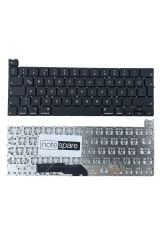 MacBook ile Uyumlu Pro 13'' A2251 EMC 3348 Notebook Klavye Siyah Küçük Enter Versiyon TR