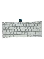 Acer ile Uyumlu Aspire E3-112-C536, E3-112-C5FJ, ES1-111M-C064 Notebook Klavye Beyaz TR