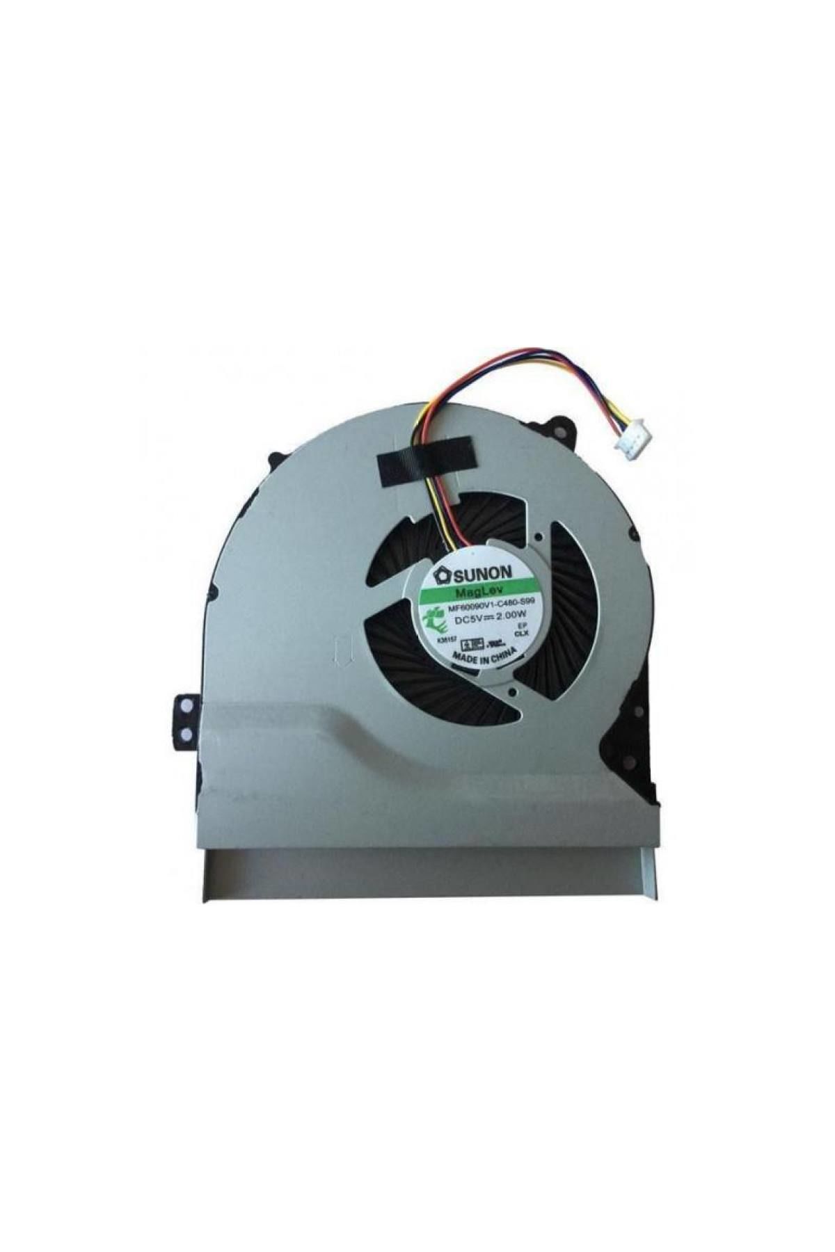Asus ile Uyumlu FX550VX-DM748T, FX550VX-DM749 Cpu Fan, İşlemci Fanı 11mm Kalın Versiyon