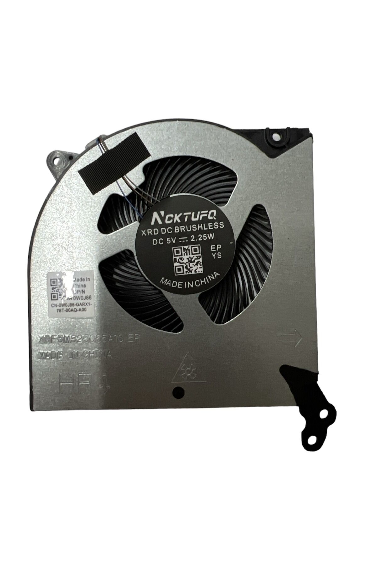Lenovo ile Uyumlu Legion 5-15ARH05 82B500CKTX Cpu Fan, İşlemci Fanı 5V Versiyon