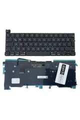 MacBook ile Uyumlu Pro 13'' A2289 2020 Klavye Işıklı Siyah Büyük Enter Versiyon TR