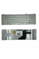 Asus ile Uyumlu 0KNB0-7200TU00, 0KNB0-7200UI00 Notebook Klavye Gümüş Gri TR