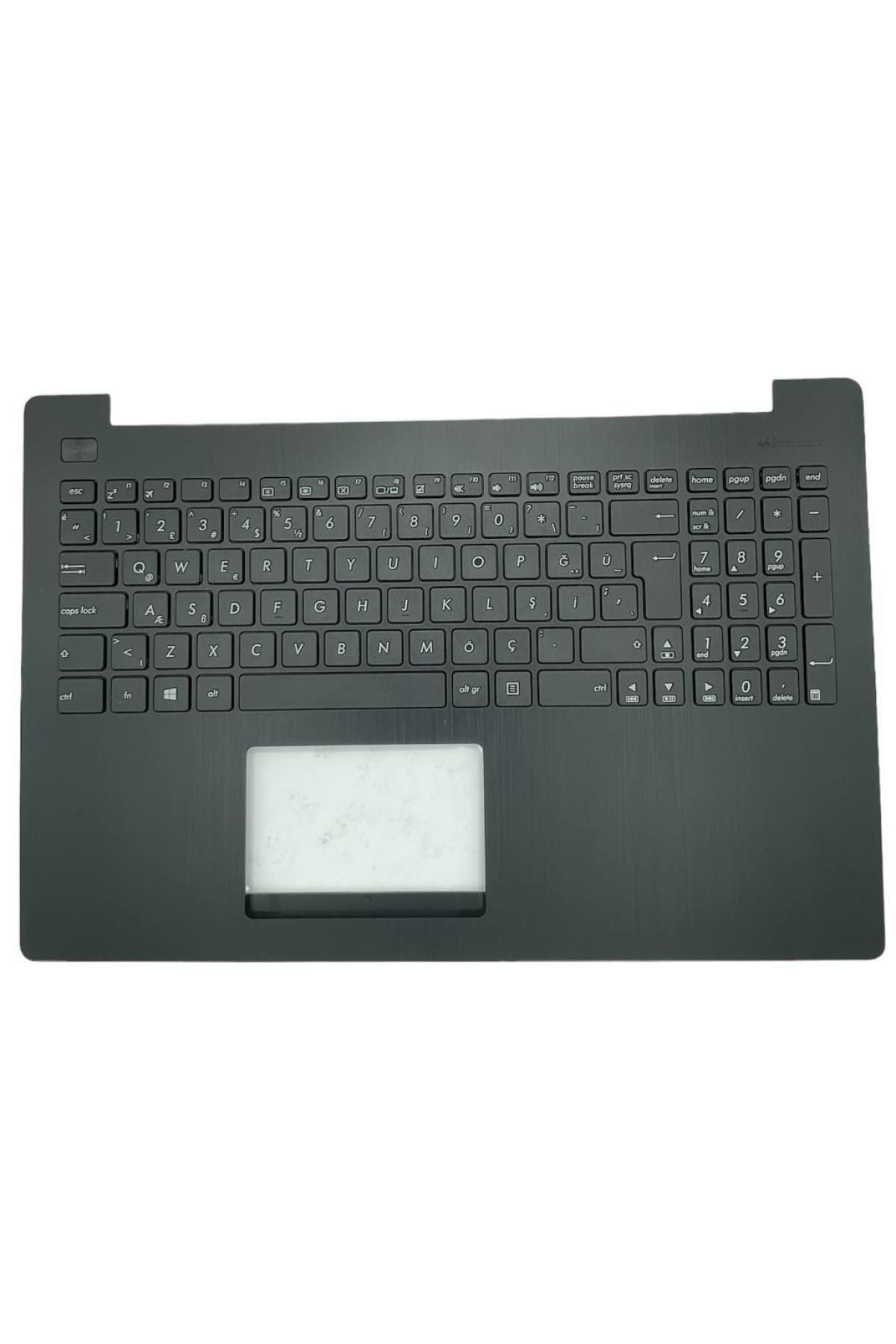 Asus ile Uyumlu F550LD, F550LDV, F550LN, F550LNV, F550V, F550VB, F550VC Üst Kasa Klavye Siyah TR