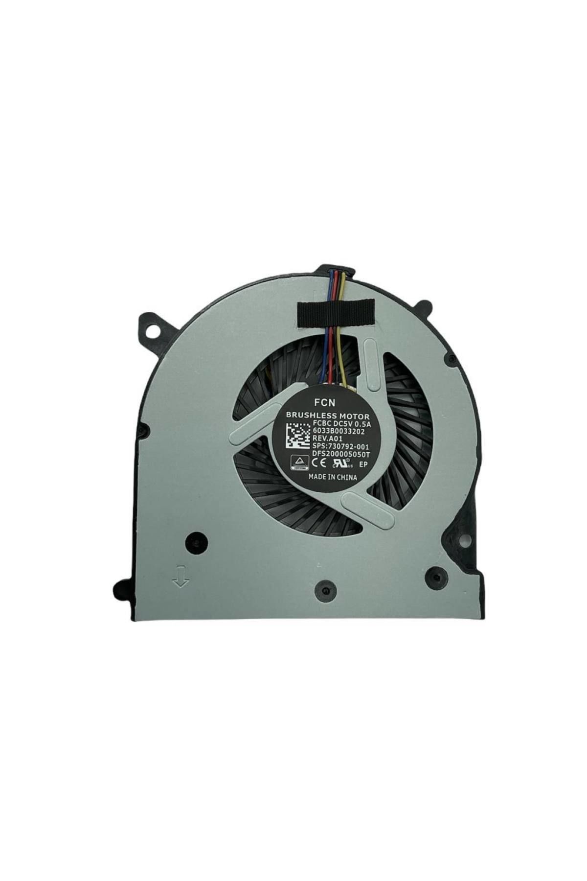 Hp ile Uyumlu EliteBook 850 G1 (F1Q43EA), 850 G2 (H9W21EA) Notebook CPU Fan, İşlemci Fanı