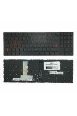 Lenovo ile Uyumlu Legion Y520-15IKBM 80YY003JTX, Y520-15IKBM Type 80YY Notebook Klavye Işıklı Siyah TR