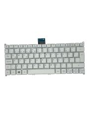 Acer ile Uyumlu Aspire V3-371-52HY, V3-371-54A4 Notebook Klavye Beyaz TR