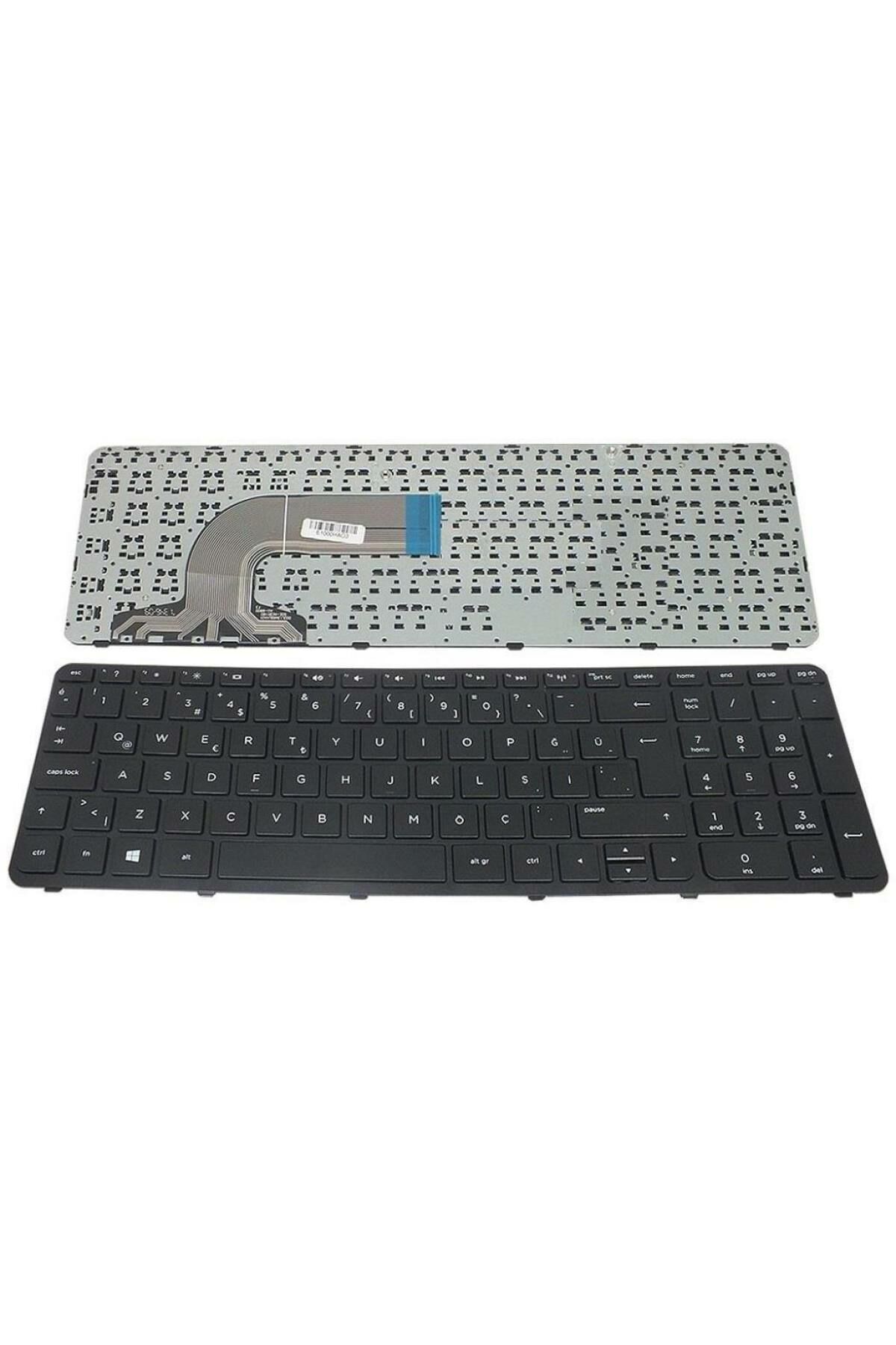 Hp ile Uyumlu 350 G1 J4U32EA, 350 G1 J4U33EA, 350 G1 J4U34EA Notebook Klavye Siyah Çerçeveli TR