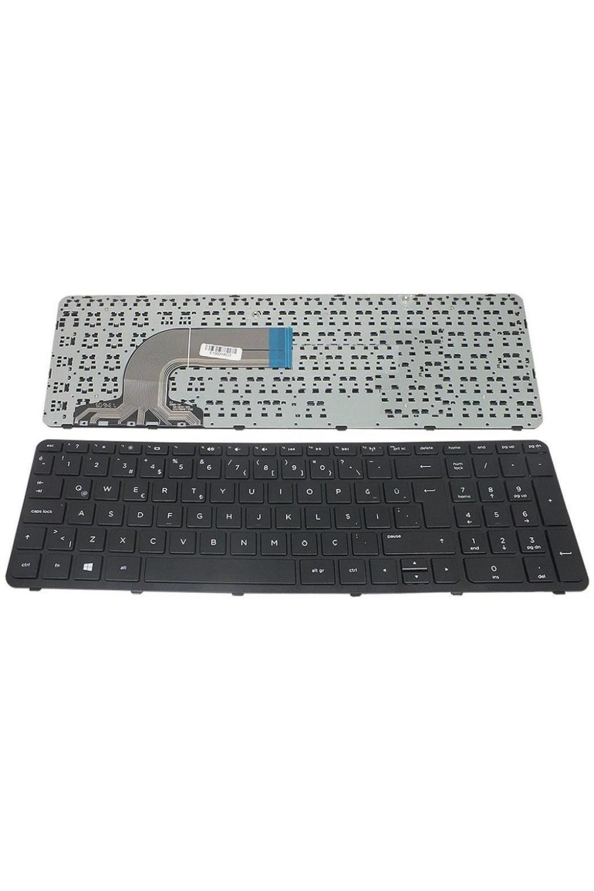 Hp ile Uyumlu 350 G1 J4U38EA, 350 G1 J4U39EA, 350 G1 J4U40EA Notebook Klavye Siyah Çerçeveli TR