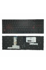 Lenovo ile Uyumlu Legion Y520-15IKBN 80WK014PTX Notebook Klavye Işıklı Siyah TR