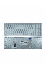 Asus ile Uyumlu X756UW, X756UX, X756UR-XX152TC Notebook Klavye Beyaz TR