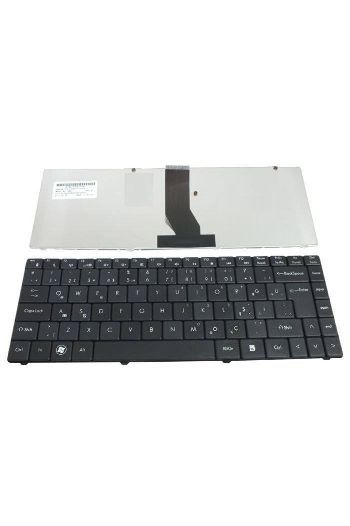 Casper ile Uyumlu CNW.B940-4K35B, CNW.B950-4K35B Notebook Klavye Siyah TR